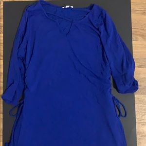 Royal blue dress